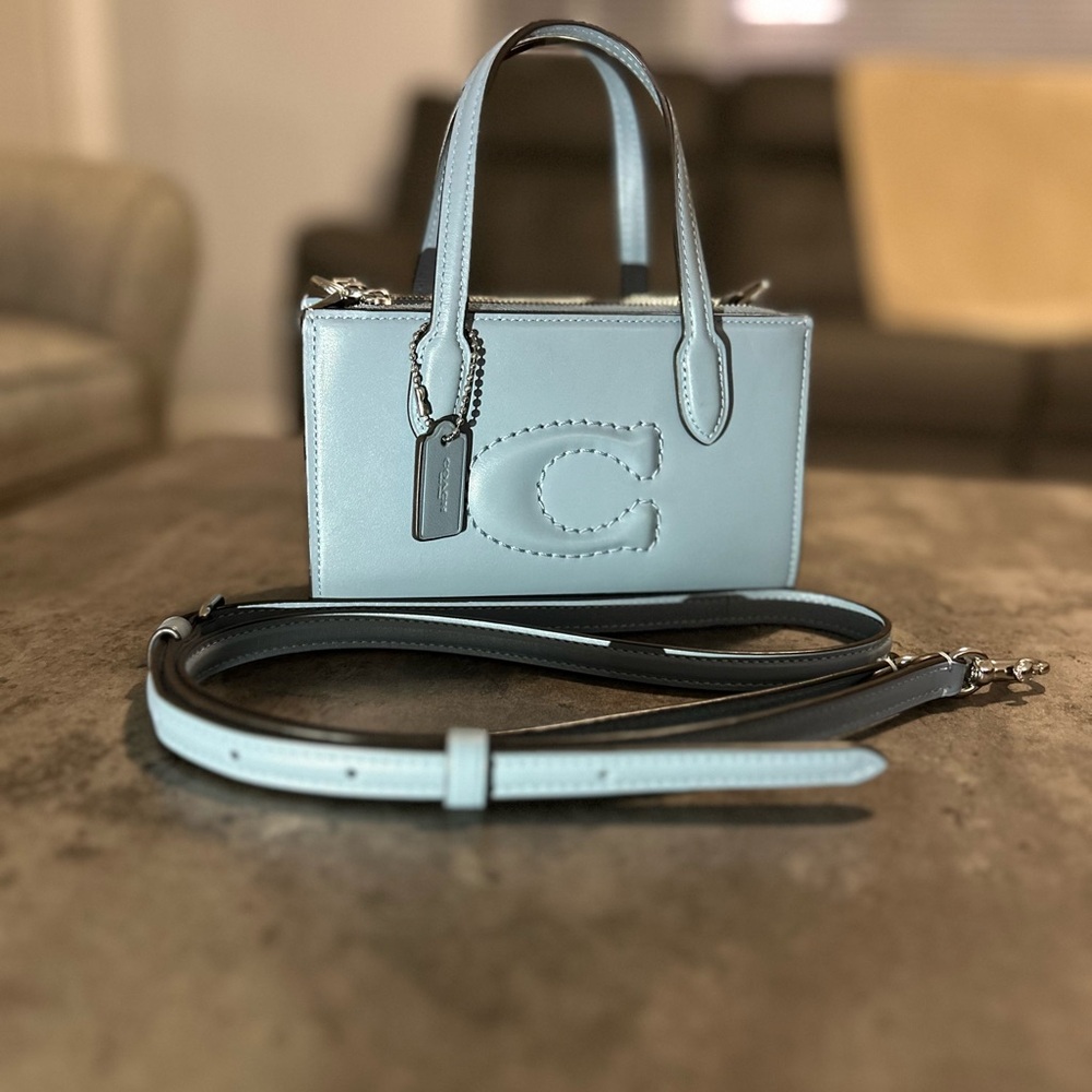 Coach Sky Blue Mini Bag